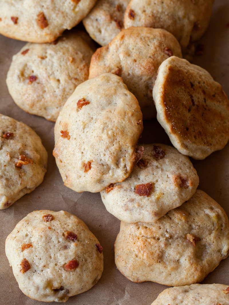 A recipe for Bacon Banana Cookies