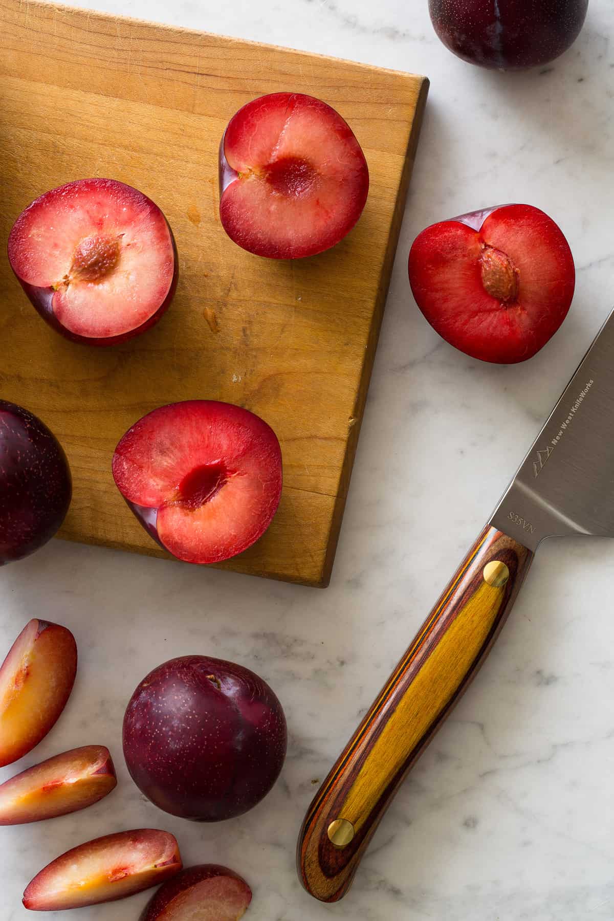 Black Plum Preserves recipe Spoon Fork Bacon