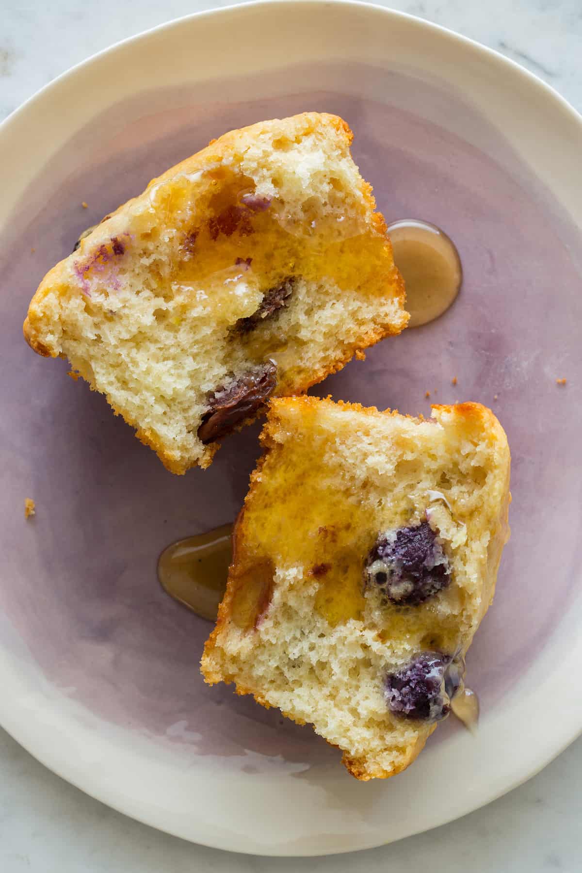 Giant Roasted Grape Muffins recipe Spoon Fork Bacon