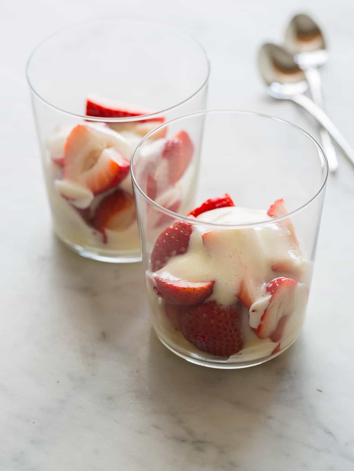 Sparkling Sabayon Dessert Sauce Recipe Spoon Fork Bacon