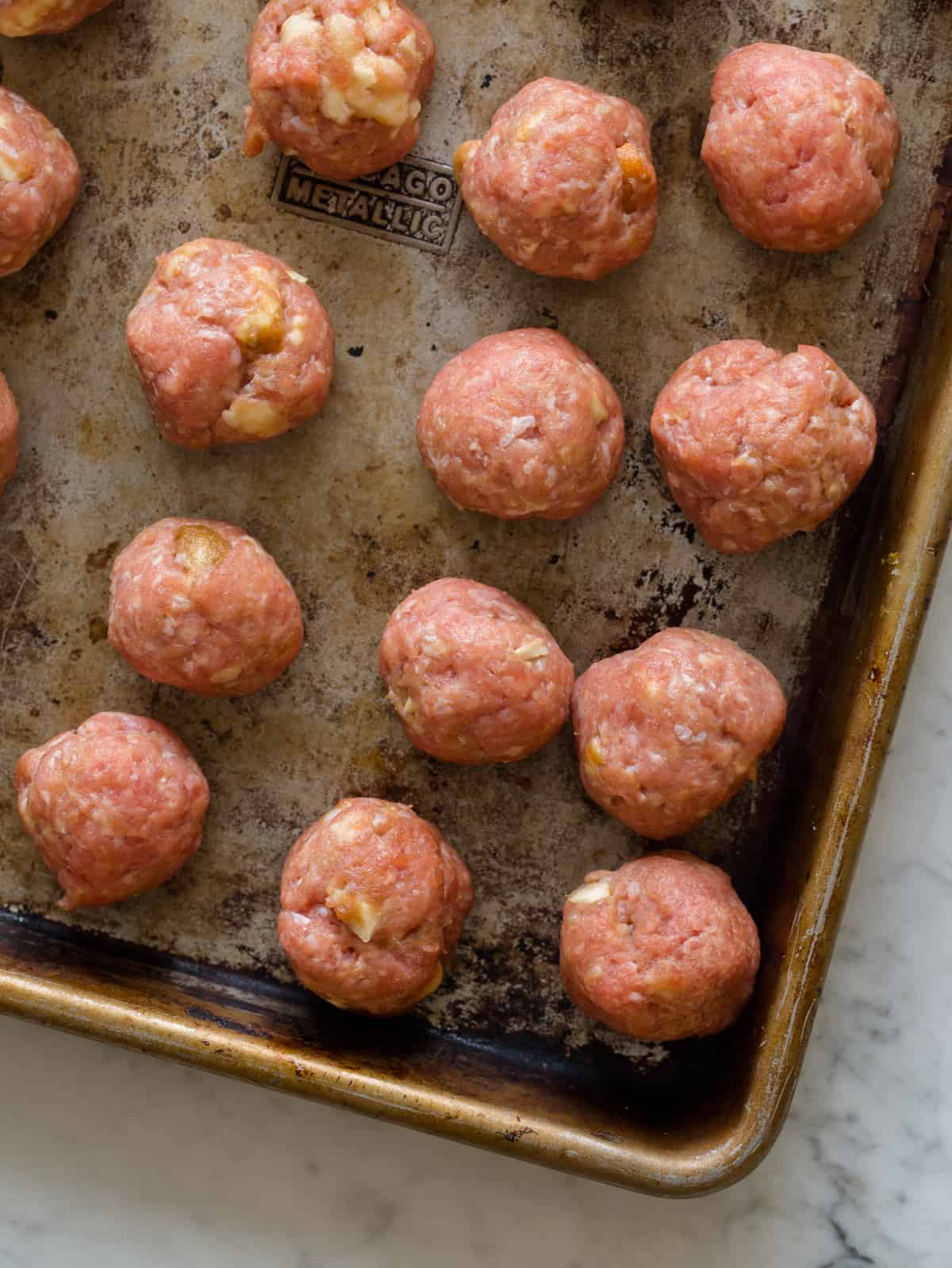 Ginger Garlic Cocktail Meatballs Spoon Fork Bacon