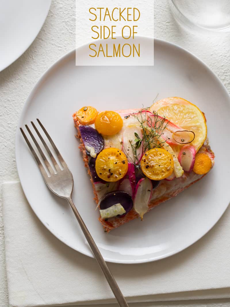 Stacked Side of Salmon Stacked Side of Salmon