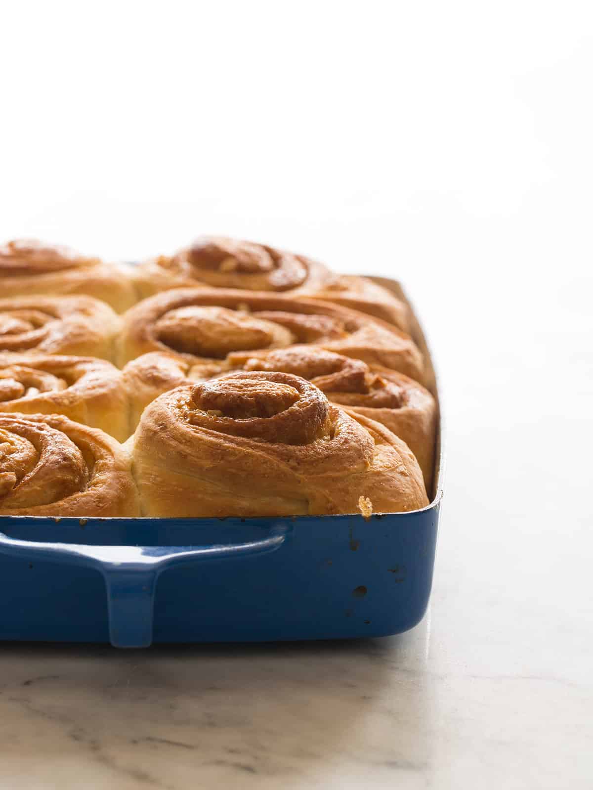 Almond Buns Spoon Fork Bacon