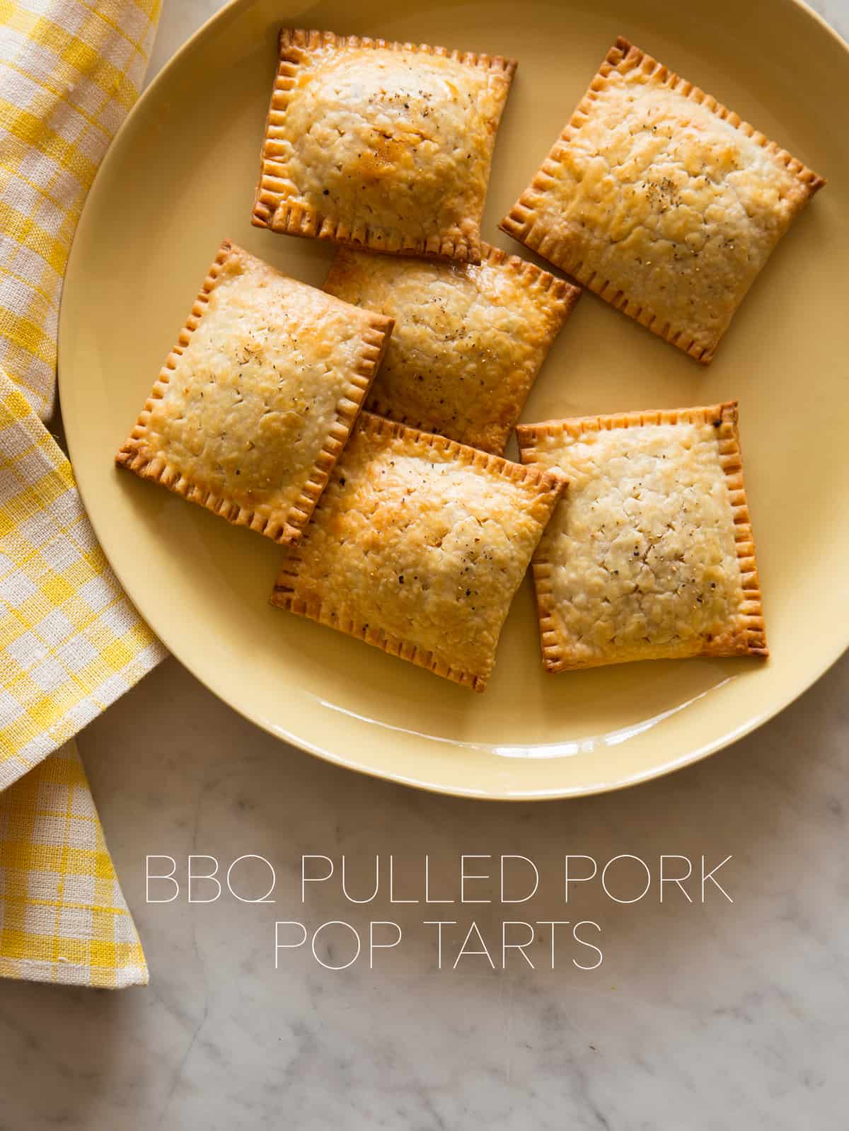 BBQ Pulled Pork Pop Tarts Spoon Fork Bacon