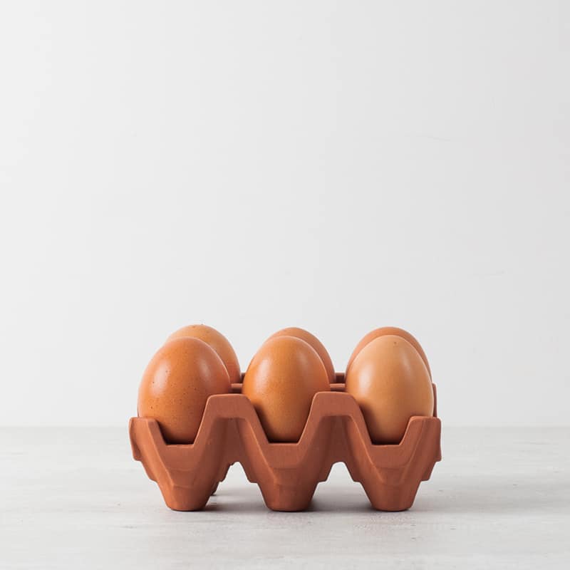 Ceramic Egg Carton Giveaway + The Perfect Egg Spoon Fork Bacon