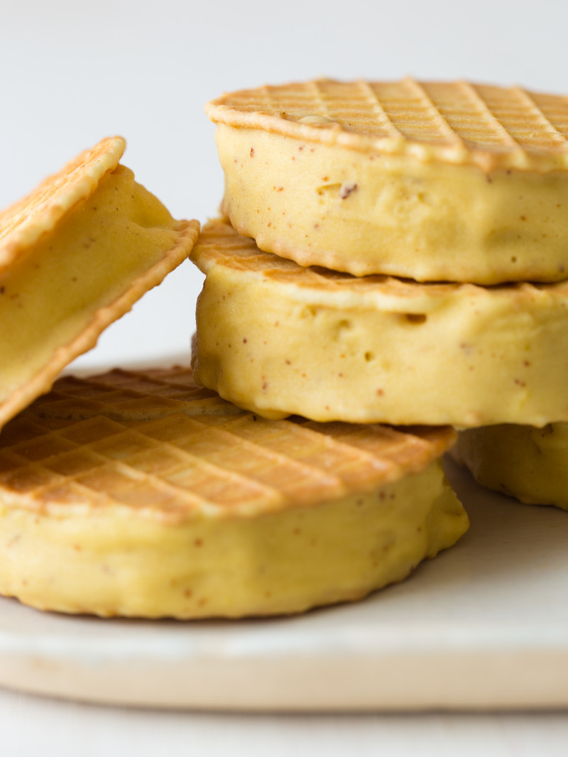 Brown Butter Ice Cream Sandwiches Spoon Fork Bacon