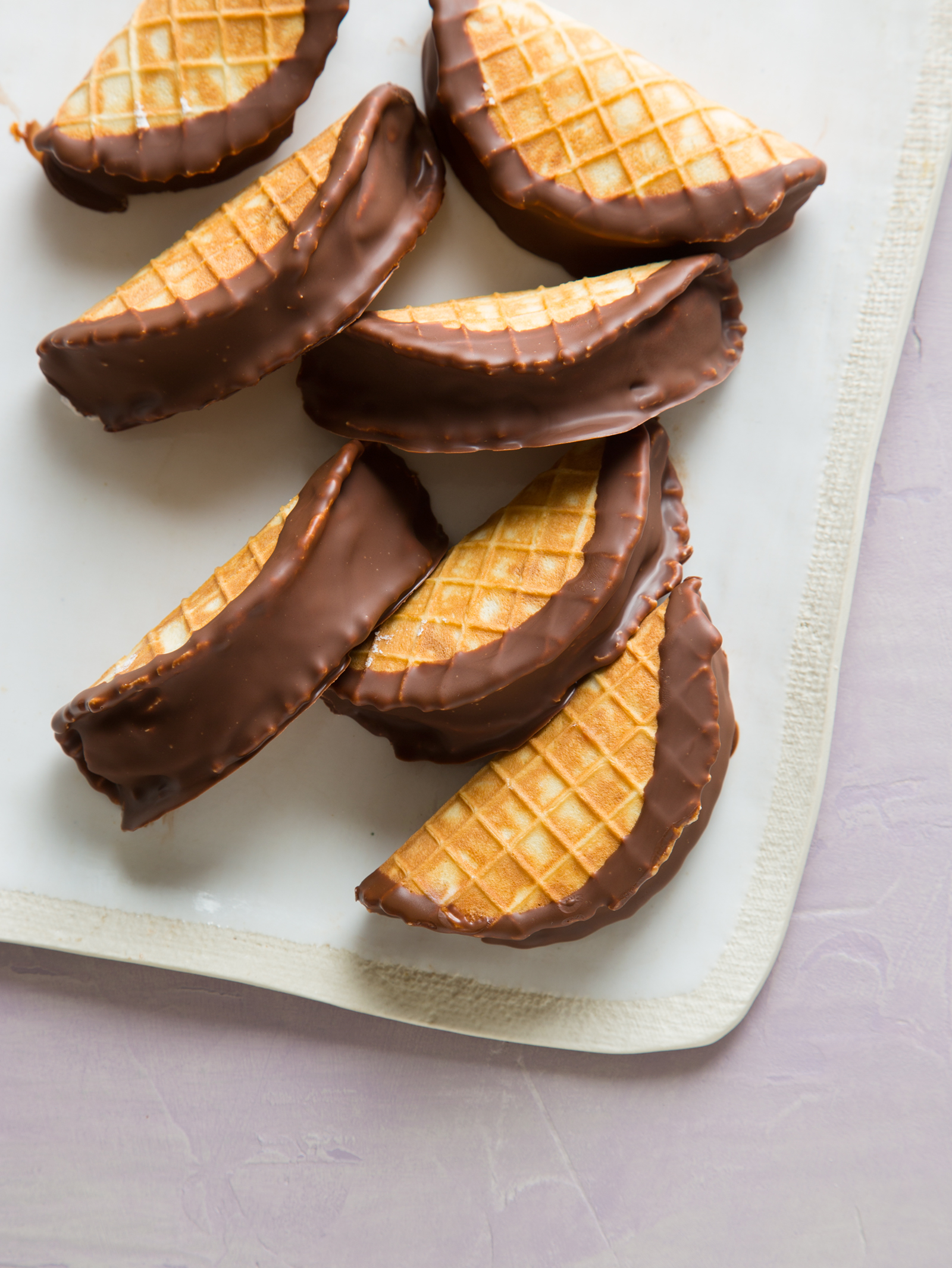 chocolate taco shell recipe