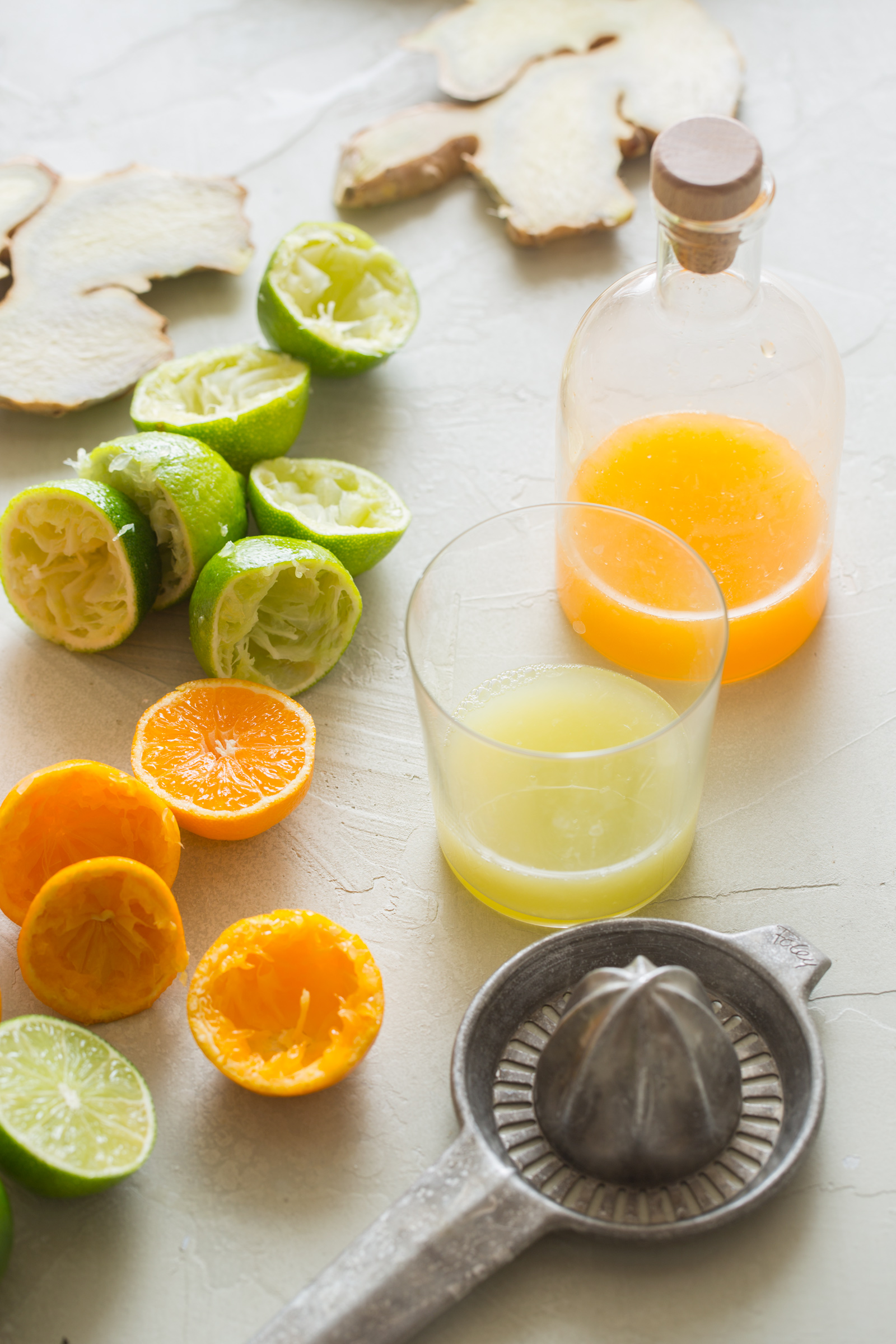 Citrus and Ginger Champagne Cocktail Spoon Fork Bacon