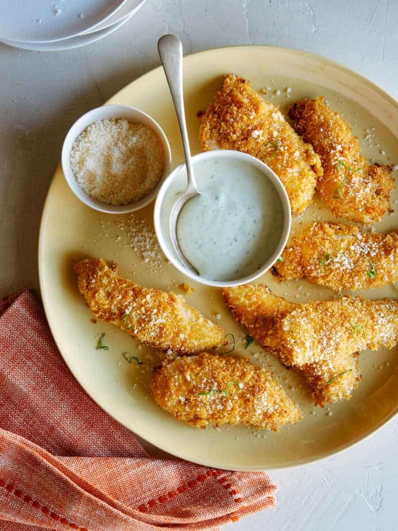 Light and Crispy Baked Chicken Tenders