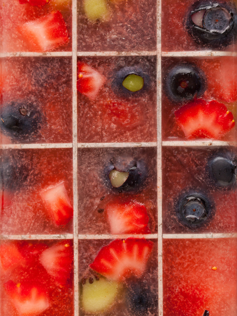 Flavored Ice Cubes are perfect for summer drinks.