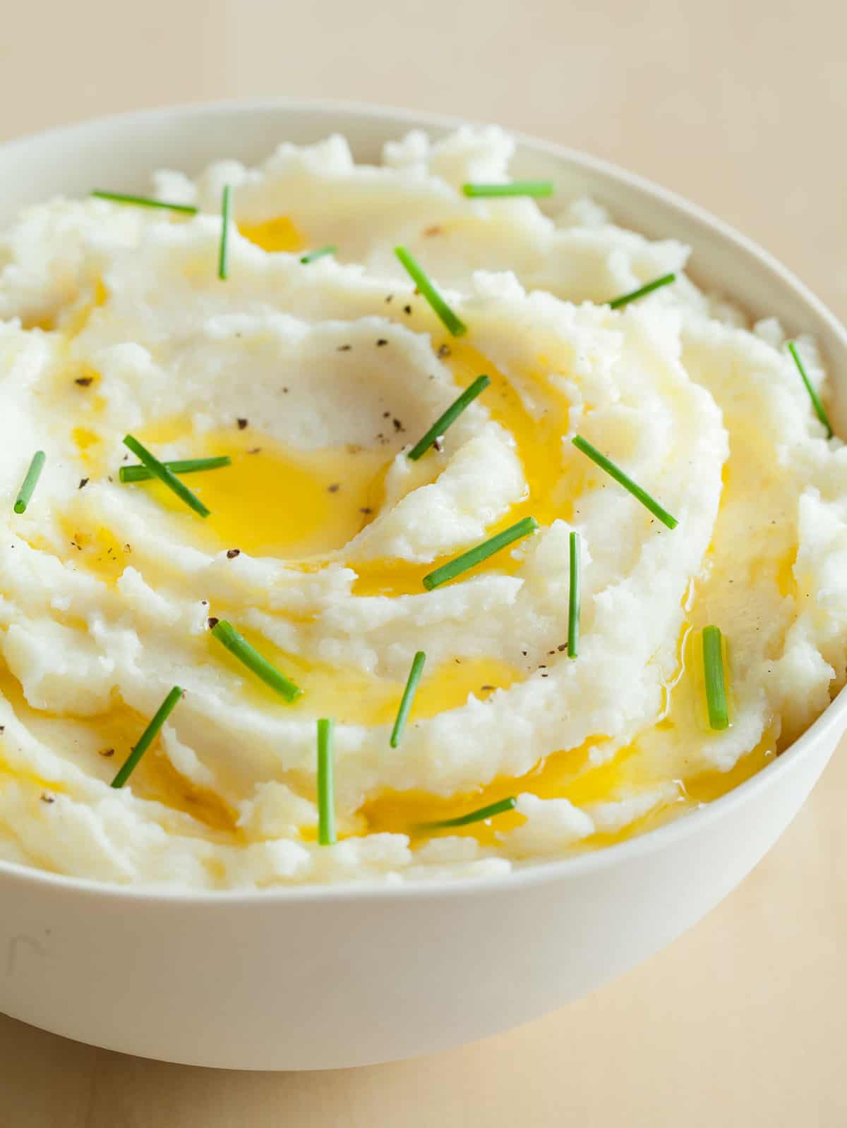 Heavenly Mashed Potatoes Side Dish Recipe Spoon Fork Bacon