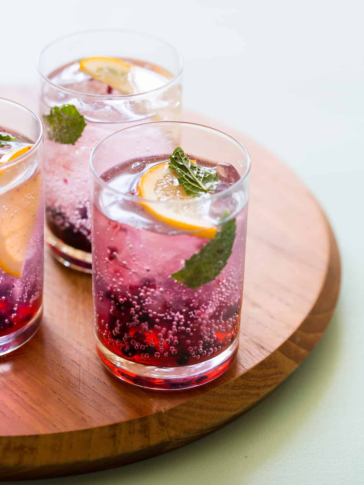 Blackberry & Meyer Lemon Gin & Tonics | Spoon Fork Bacon