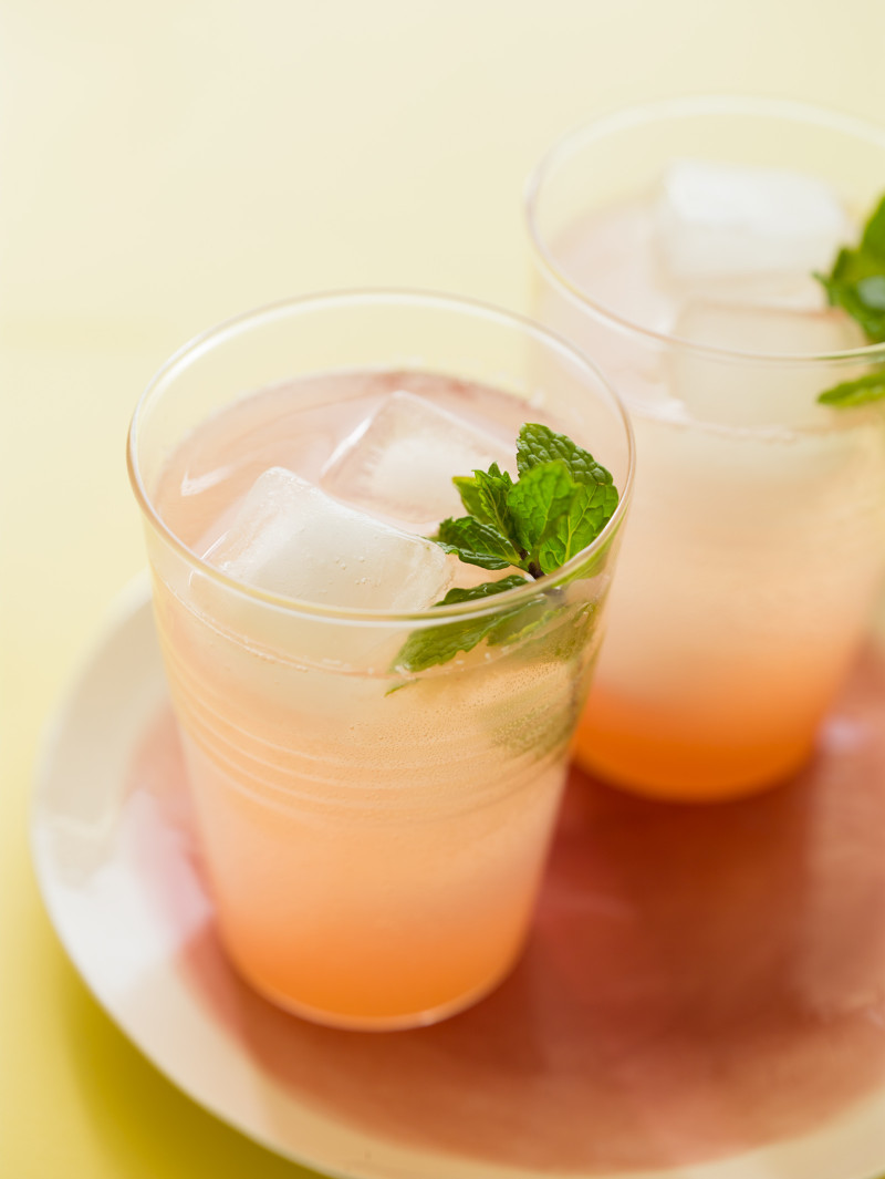 Grapefruit & Mint Refresher Cocktail recipe Spoon Fork Bacon