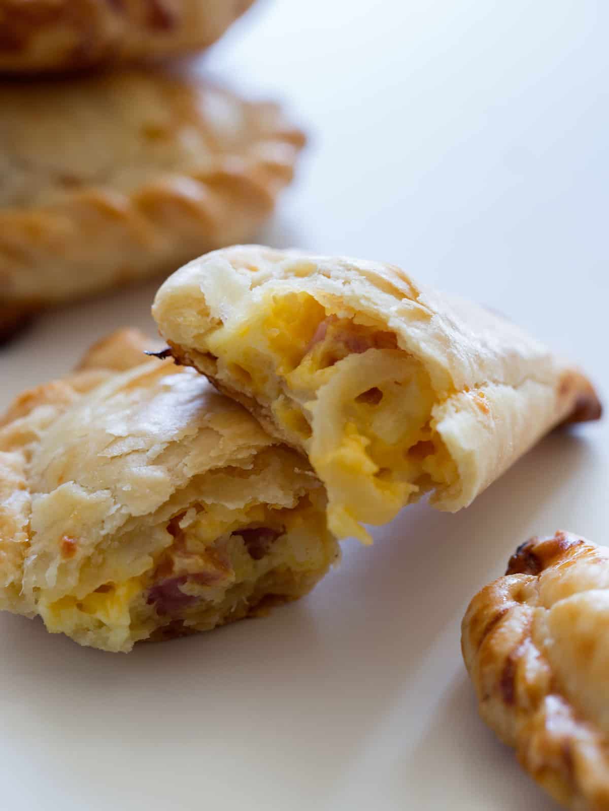 Quiche Pockets with a Mornay Sauce Brunch recipe Spoon Fork Bacon