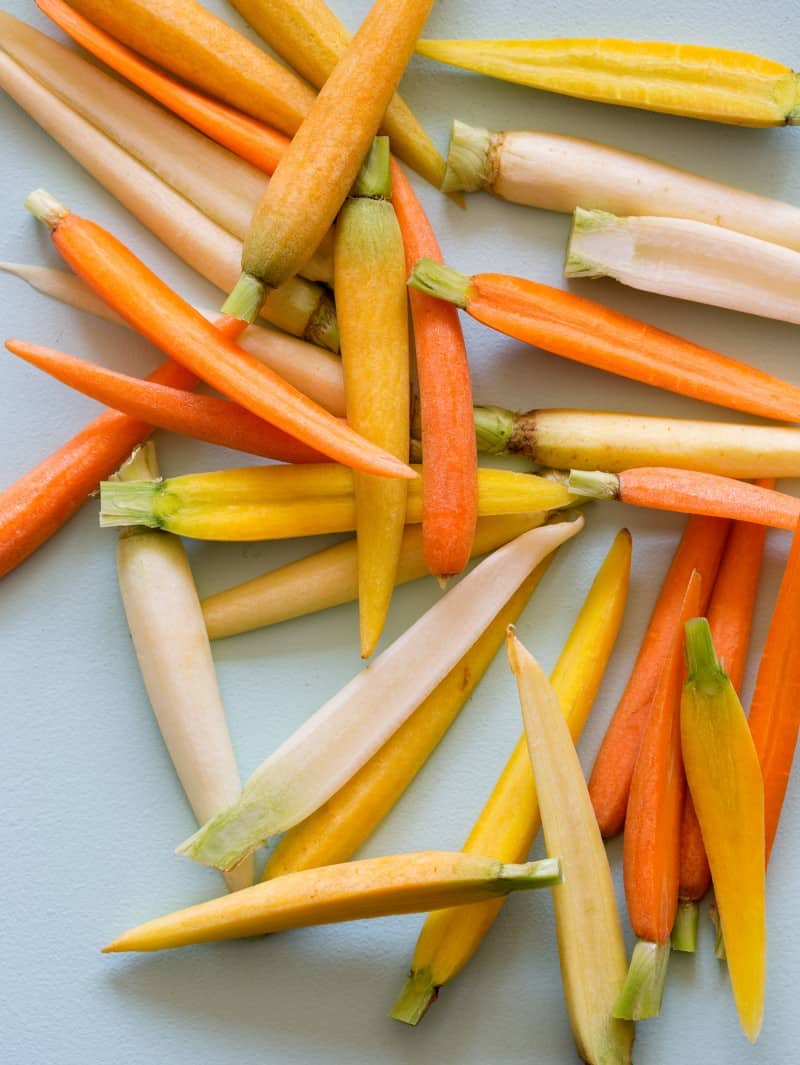 Baby carrots for Balsamic Grilled Baby Carrot recipe. 