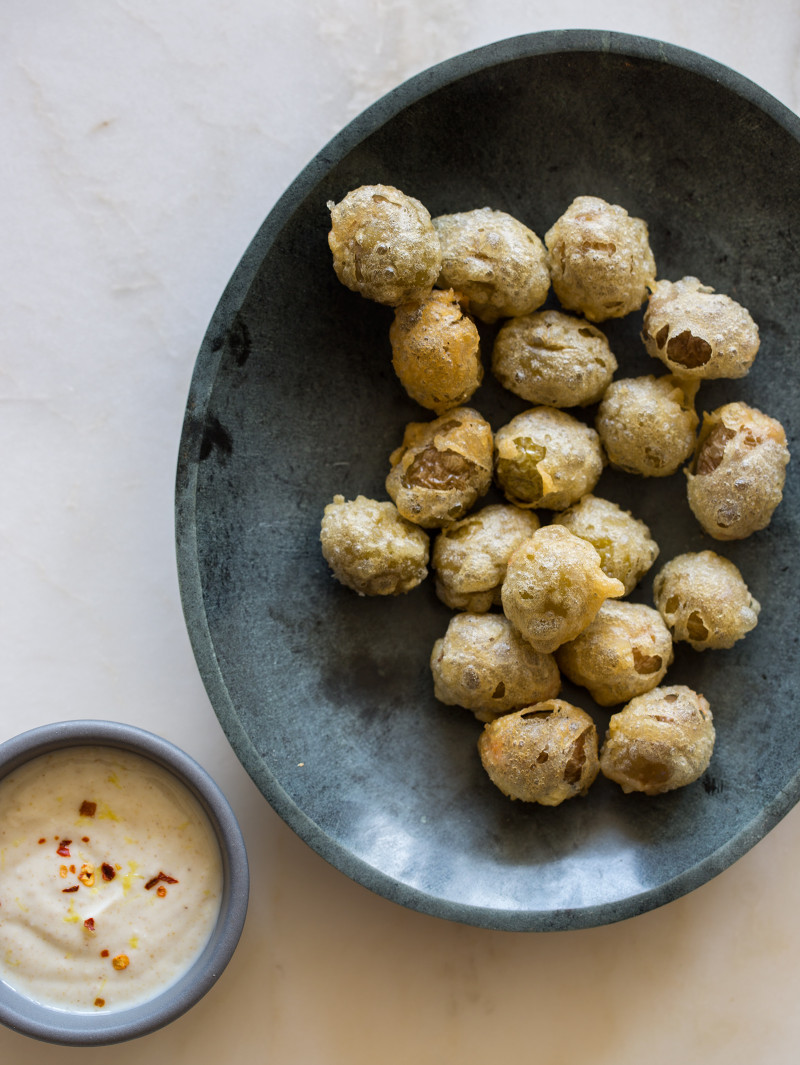 A recipe for Beer Battered Fried Olives.