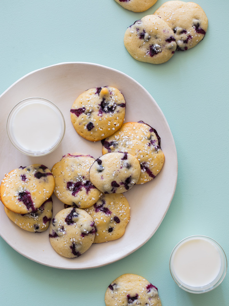 Blueberry Yogurt Cookies | Healthy Cookie Recipe | Spoon Fork Bacon