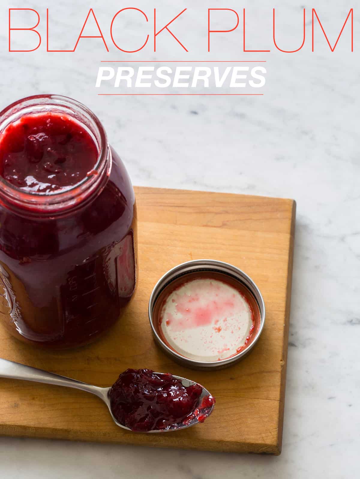 black plum preserves