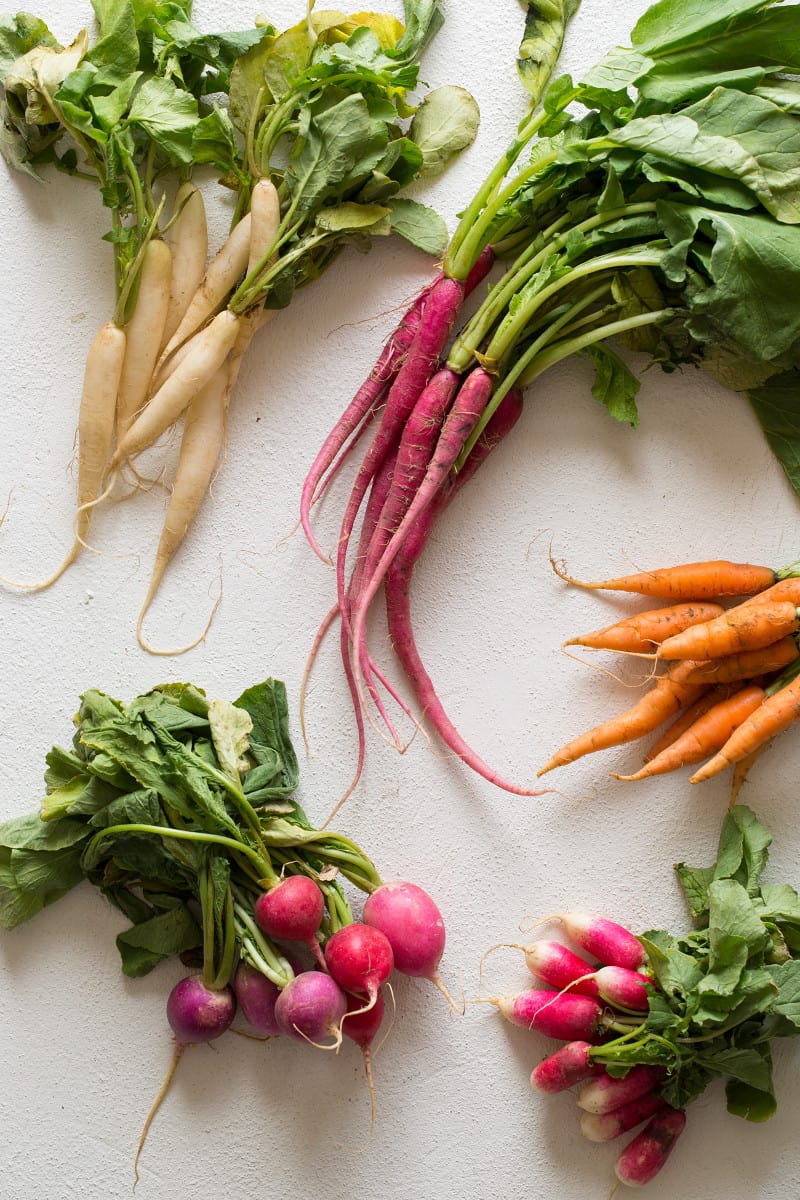 Spring Root Vegetables for a Salmon Recipe Spring Root Vegetables for a Salmon Recipe