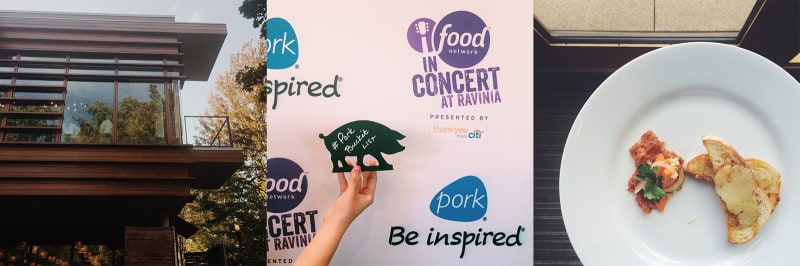 A person holding a pork bucket list pig shaped sign.