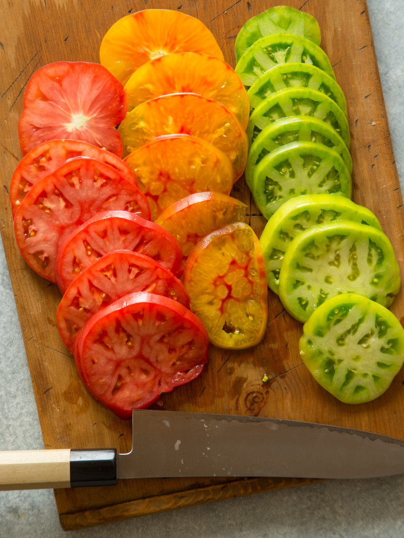 Heirloom Tomato Galette Spoon Fork Bacon