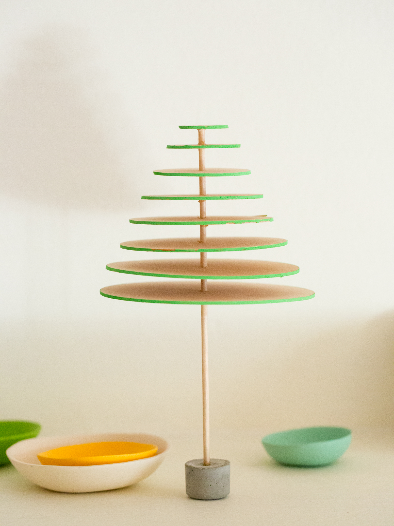 Diy Modern Mini Christmas Tree Spoon Fork Bacon