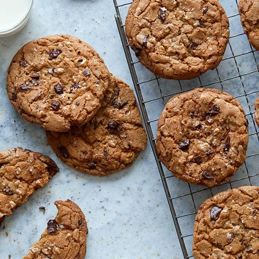 Salted, Browned Butter, Chocolate, and Toffee Chip Cookies