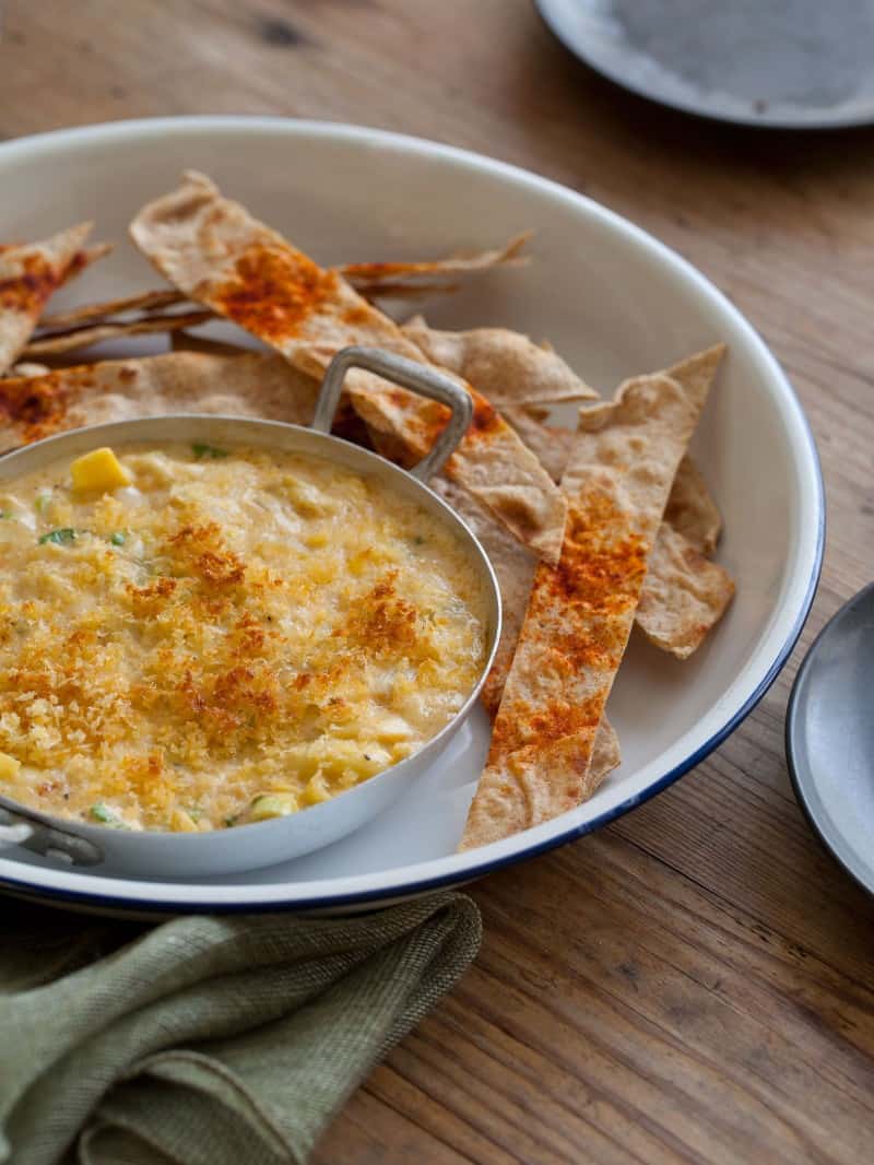 A great appetizer recipe for Artichoke and Roasted Garlic Dip