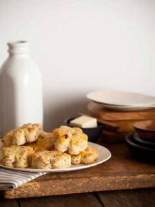 Bacon Gruyere & Green Onion Scones