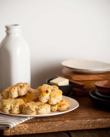 Bacon Gruyere & Green Onion Scones