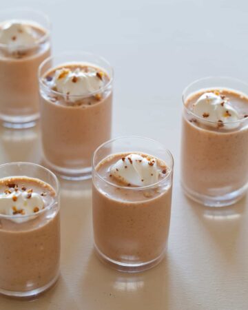 A recipe for a delicious Snickers Milkshake.