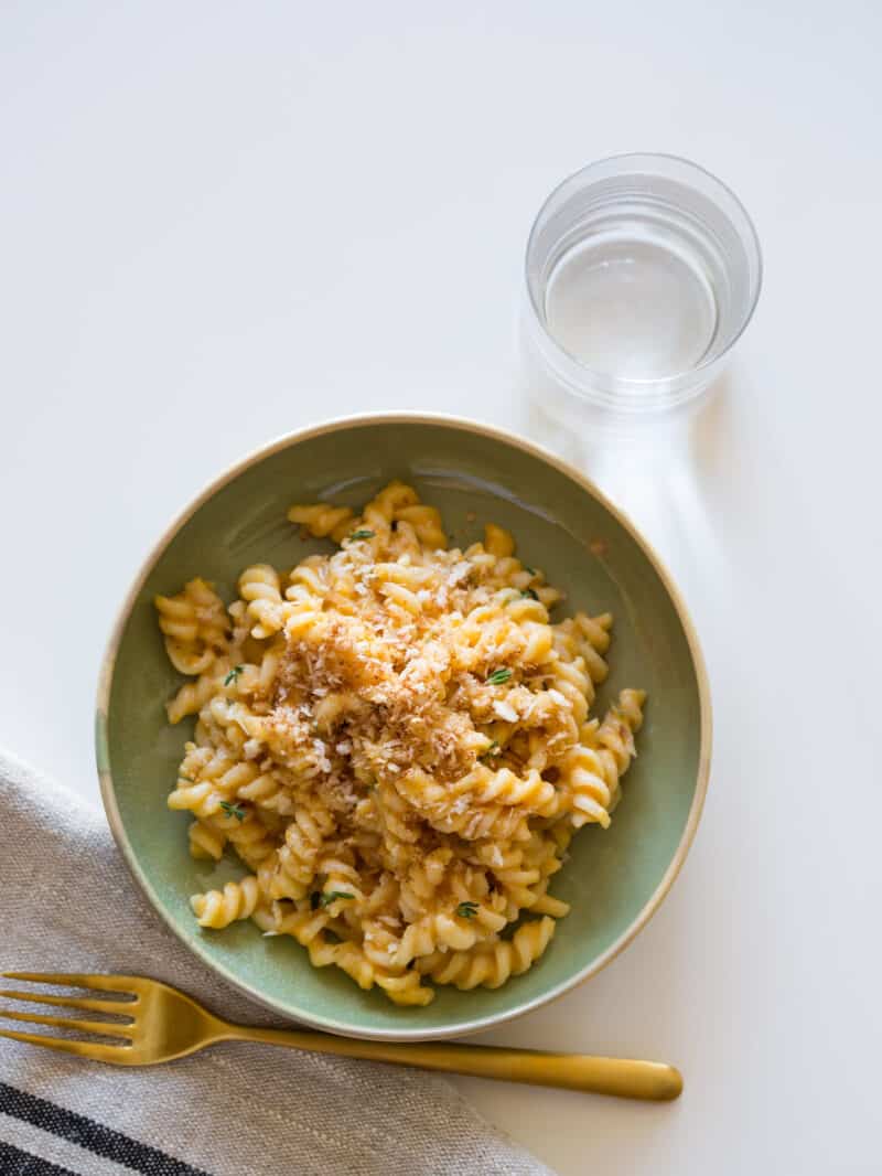 A recipe for Pumpkin Thyme Mac and Cheese