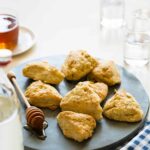 A recipe for White Cheddar Black Pepper Scones.