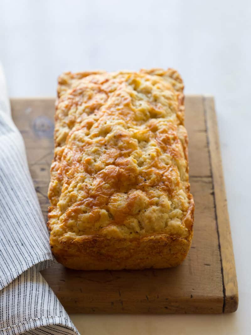 A quick recipe for bread. Black Pepper and Parmesan Beer Bread.