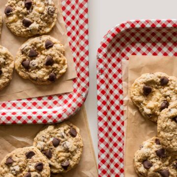 A recipe for Chocolate Chip Rice Krispies Treat Cookies.