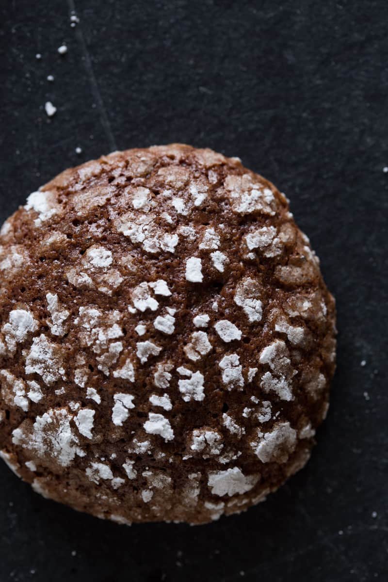 A recipe for soft and chewy Mexican Chocolate Earthquake Cookies.