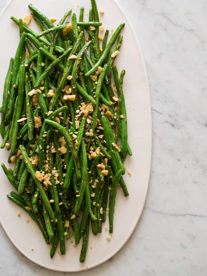 Lightly Roasted Green Beans