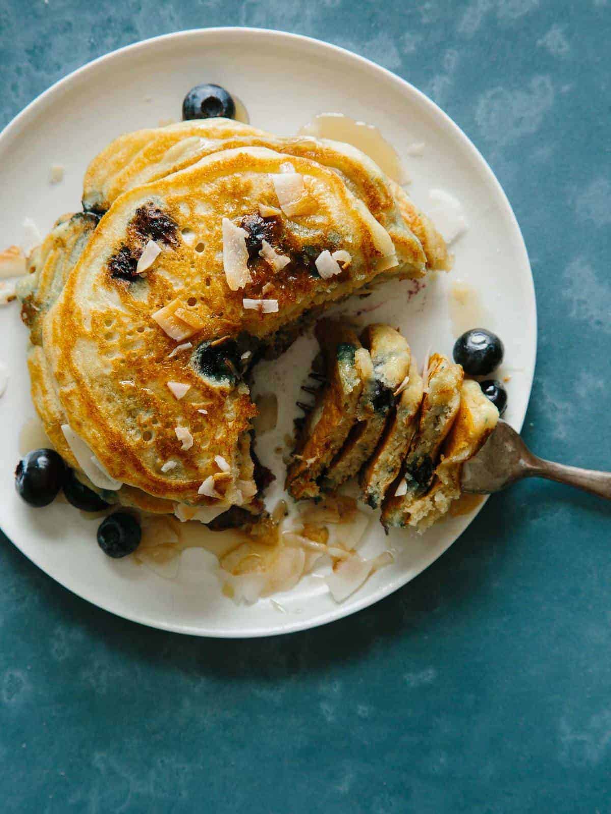 Curated visual reference: Picture Idea: Brown Sugar Coconut And Banana Pancakes