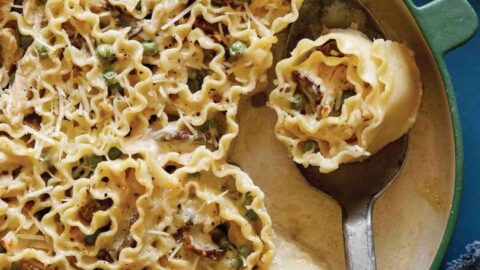 Chicken Alfredo Lasagna Roll Ups Spoon Fork Bacon