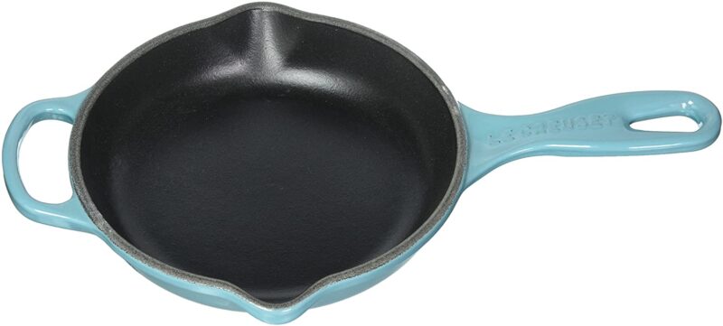 A small le creuset skillet to make this recipe. 