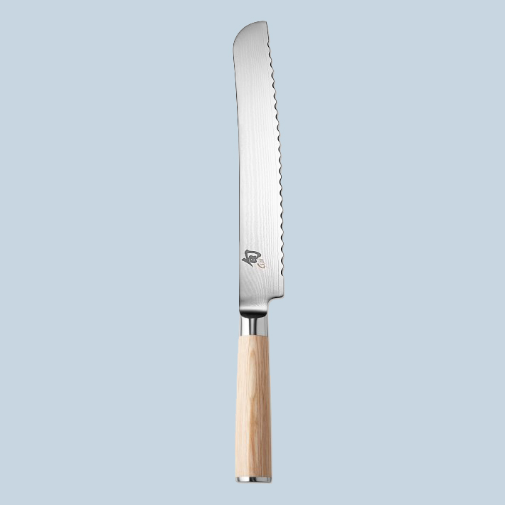 Light handled Shun bread knife.