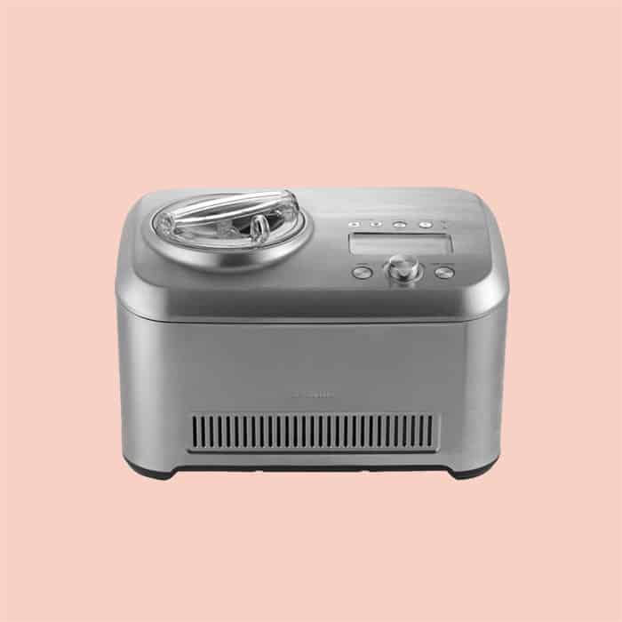 A breville ice cream maker.