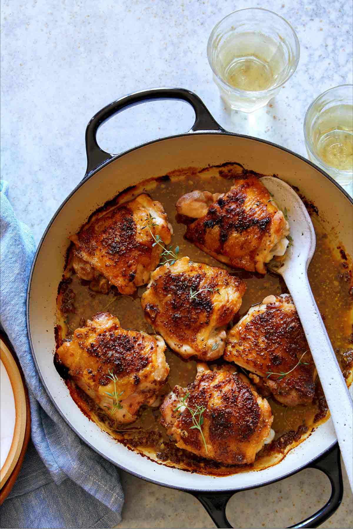 Oven Baked Chicken Thighs - Spoon Fork Bacon
