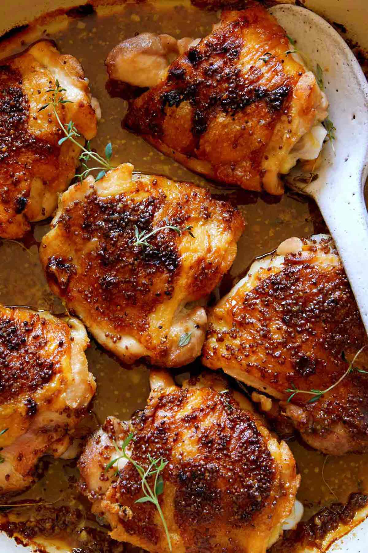 Oven Baked Chicken Thighs - Spoon Fork Bacon