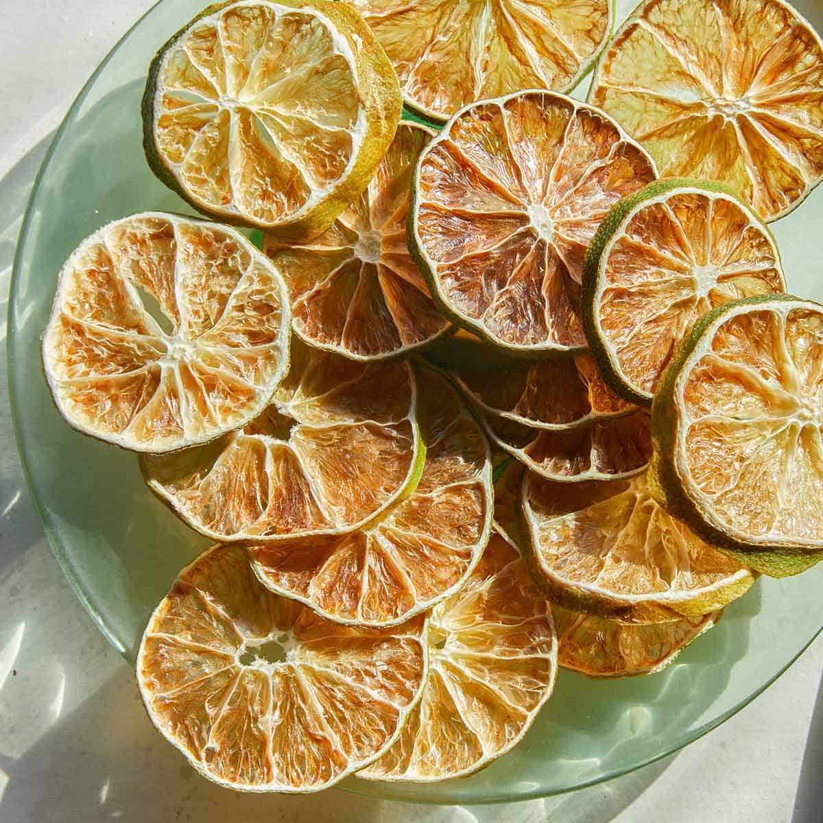 Dehydrated Dried Lemon Wheel Slices