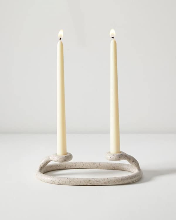 A candlestick holder, a gift for Mothers day. 