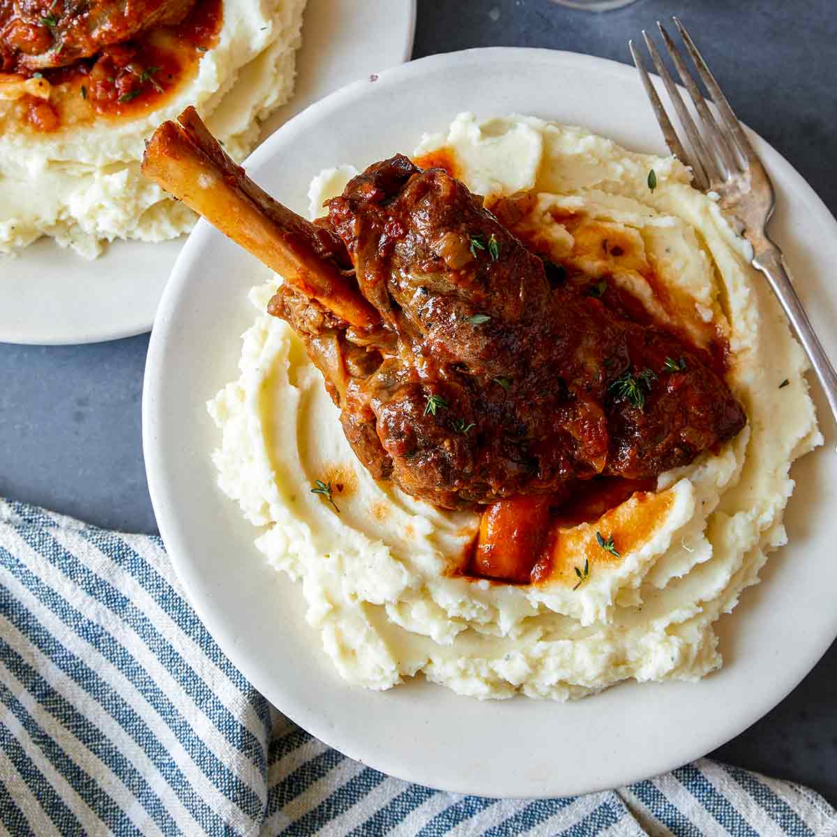 Braised Lamb Shanks