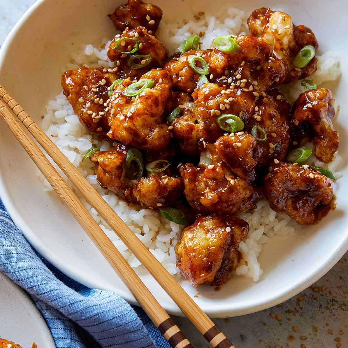 Best Cauliflower Recipes: Honey Garlic Cauliflower-image