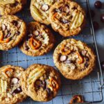 Kitchen sink cookies on a cooling rack.