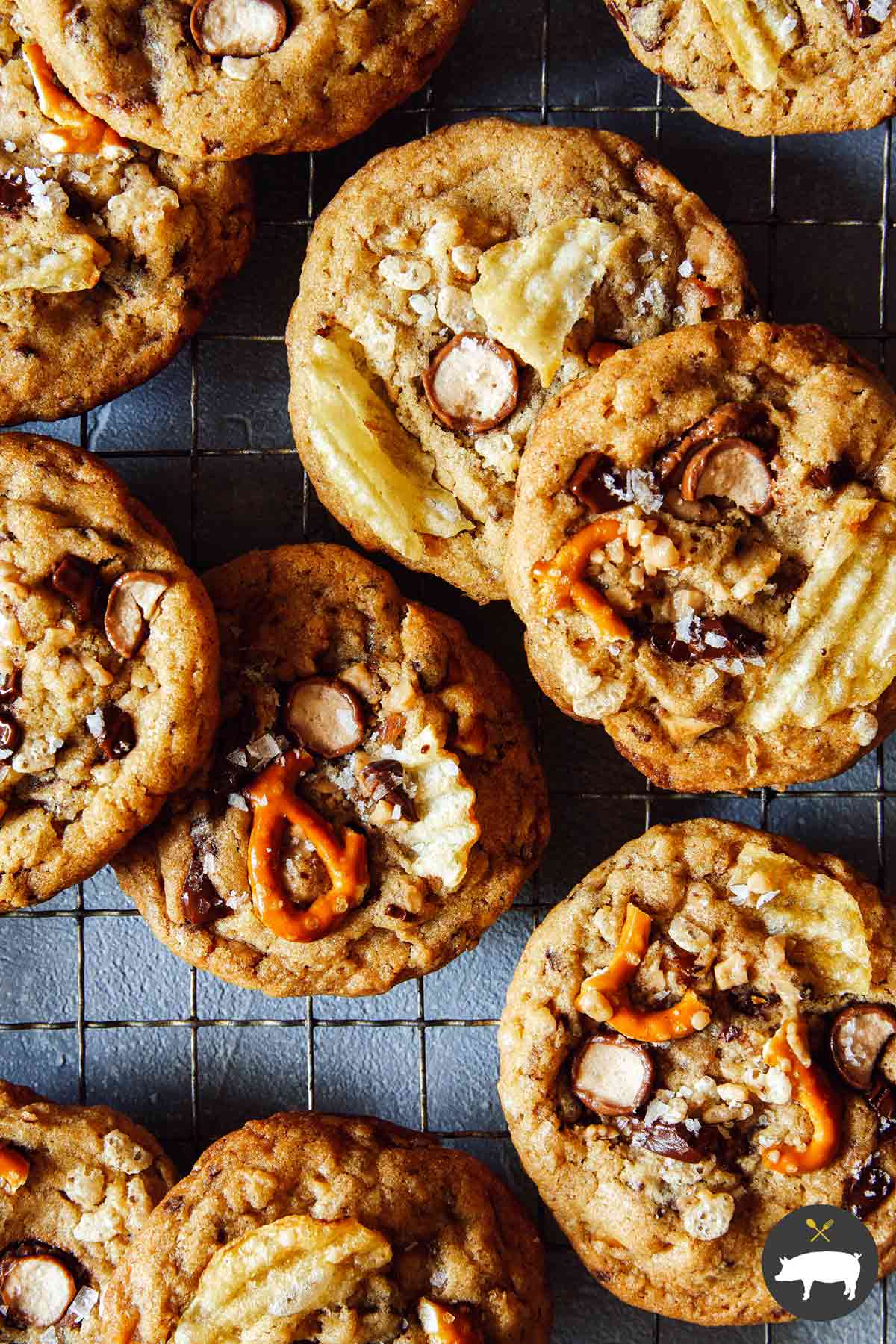 Kitchen Sink Cookie Recipe Spoon Fork Bacon